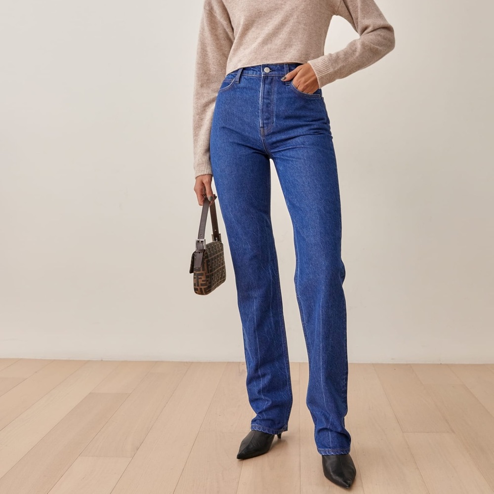 Cynthia high rise long jeans